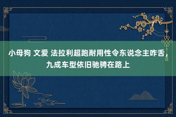 小母狗 文爱 法拉利超跑耐用性令东说念主咋舌，九成车型依旧驰骋在路上